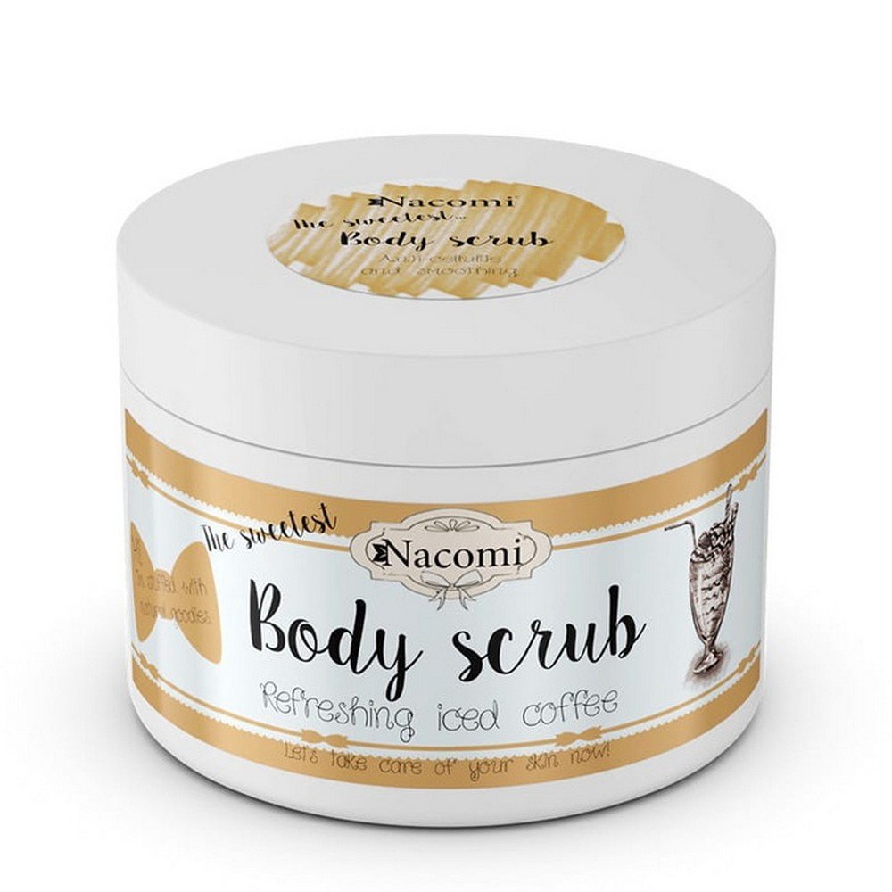 Nacomi,COFFEE PEELING ANTI-CELLULITE STRENGTHENING NACOMI,PEELING KAWOWY ANTYCELLULIT WZMACNIAJĄCY NACOMI