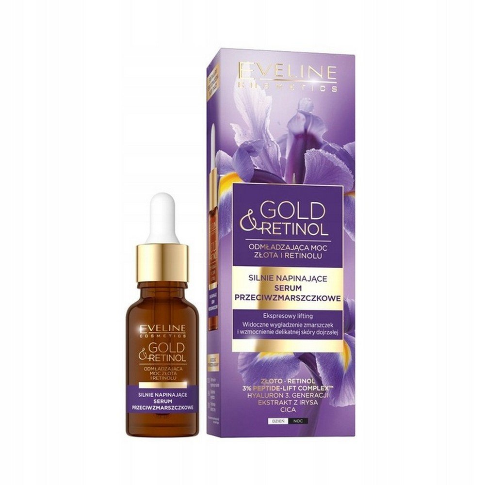 Eveline Cosmetics,Eveline Cosmetics Gold&Retinol Facial Serum,Eveline Cosmetics Gold&Retinol Serum do twarzy