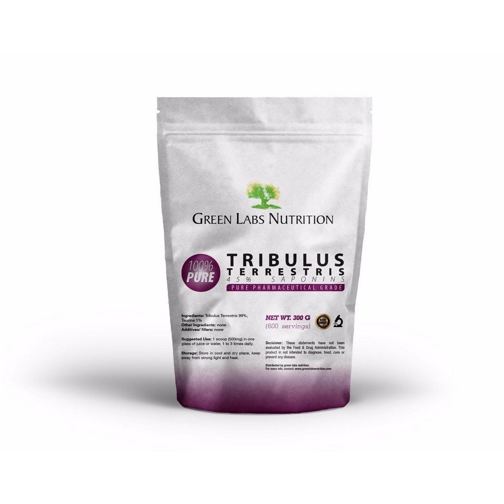 Green Labs Nutrition,Tribulus Terrestris Pure Powder 45% saponins,Tribulus Terrestris Czysty proszek 45% saponin