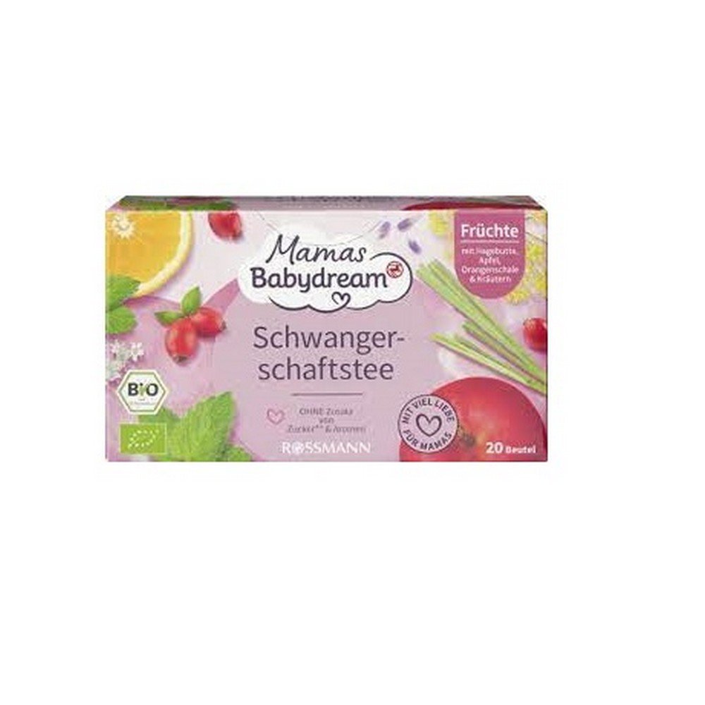 Mamas Babydream Organic Pregnancy Tea 20 pcs., Mamas Babydream Bio Schwangerschaftstee 20 Stk.