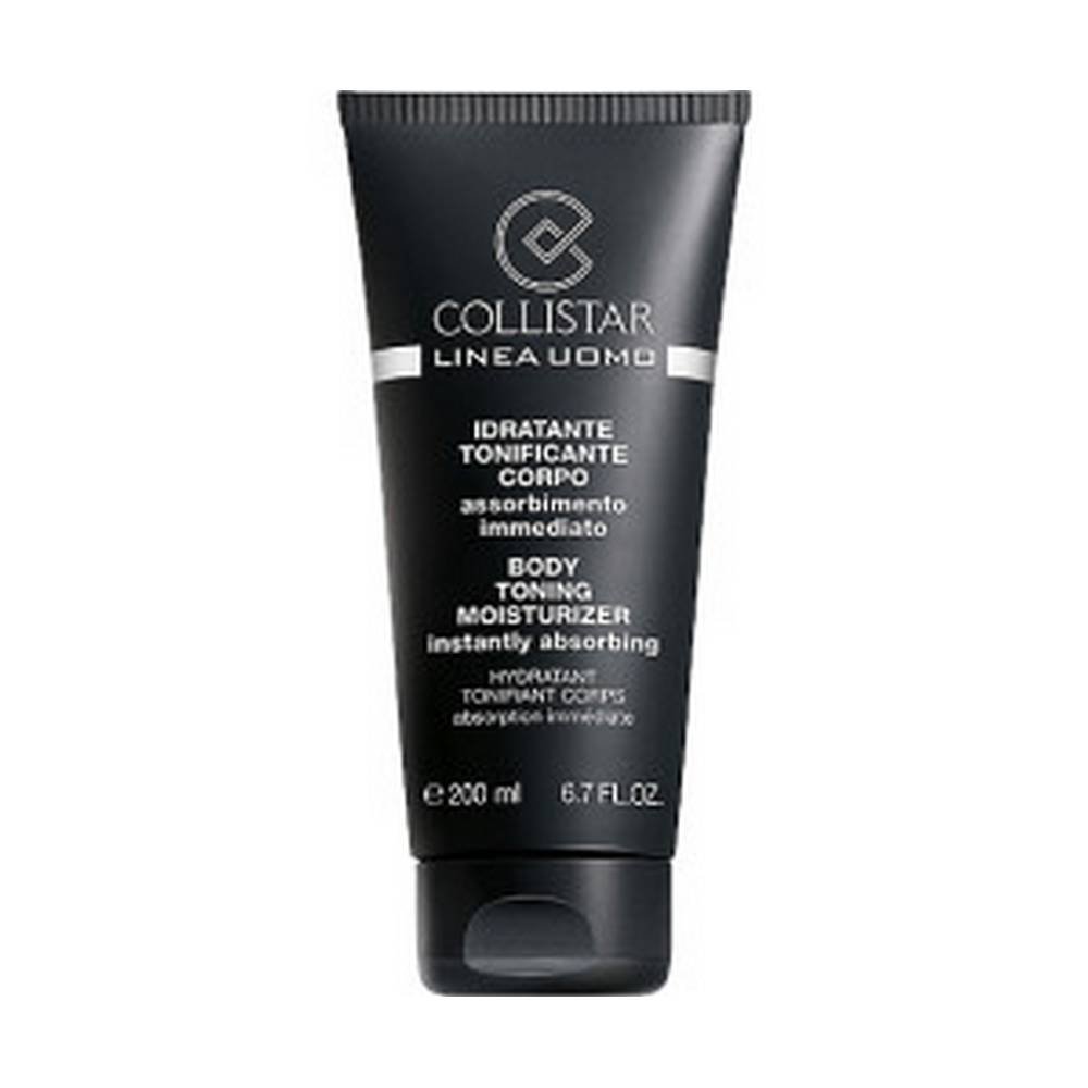 Colistar,Men's Line Moisturizing Toning Body (200ml),Linea Uomo Idratante Tonificante Corpo