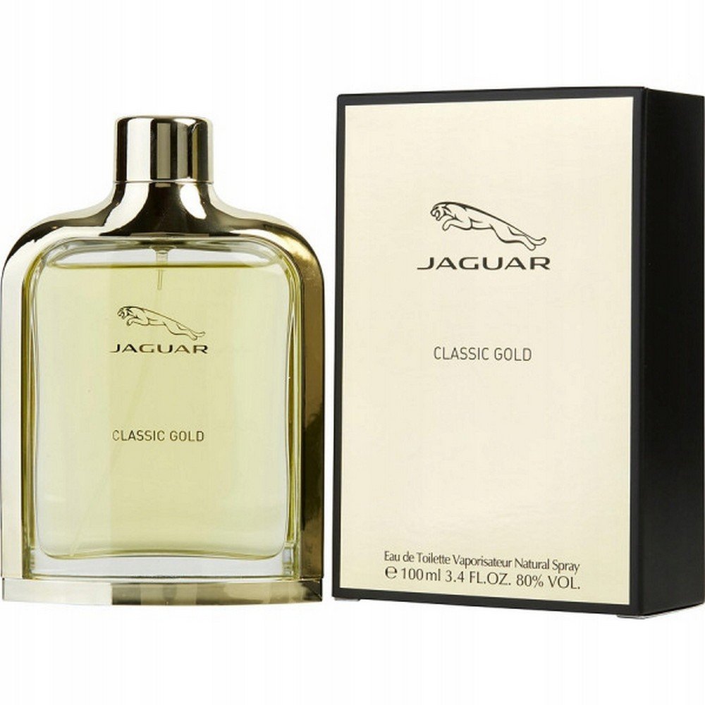 Jaguar,Men's perfume Jaguar Classic Gold 100 ml eau de toilette EDT,Perfumy Męskie Jaguar Classic Gold 100 ml woda toaletowa EDT