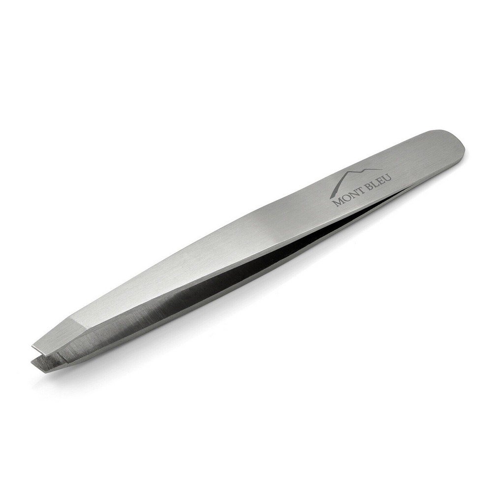 Mont Bleu s.r.o.,Mont Bleu Tweezers for Eyebrows, made of Stainless Steel, hand finished in Solingen,Pinzety na obočí Mont Bleu, vyrobené z nerezové oceli, ručně dokončované v Solingenu