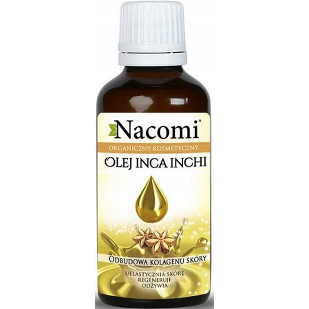 Nacomi,Nacomi Natural nourishing oil Inca-Inchi 50 ml,Nacomi Naturalny olejek odżywczy Inca-Inchi 50 ml