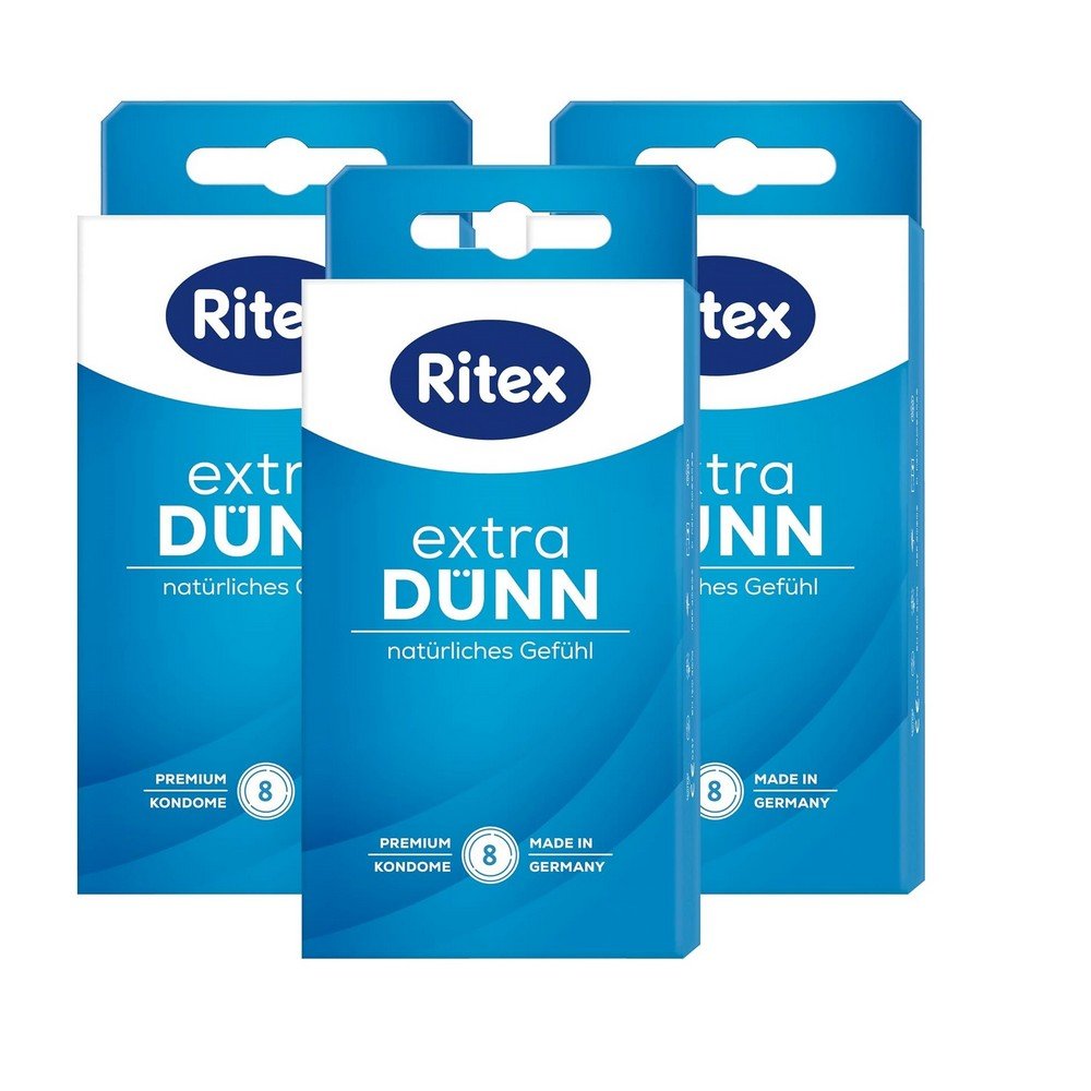 Ritex Ideal Condoms Extra 3er pack, Ritex Ideal Kondome Extra 3er-Packung