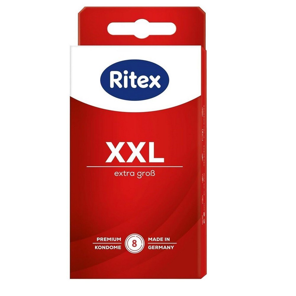 Ritex, XXL condoms, pack of 8, Ritex, XXL-Kondome, 8er Pack