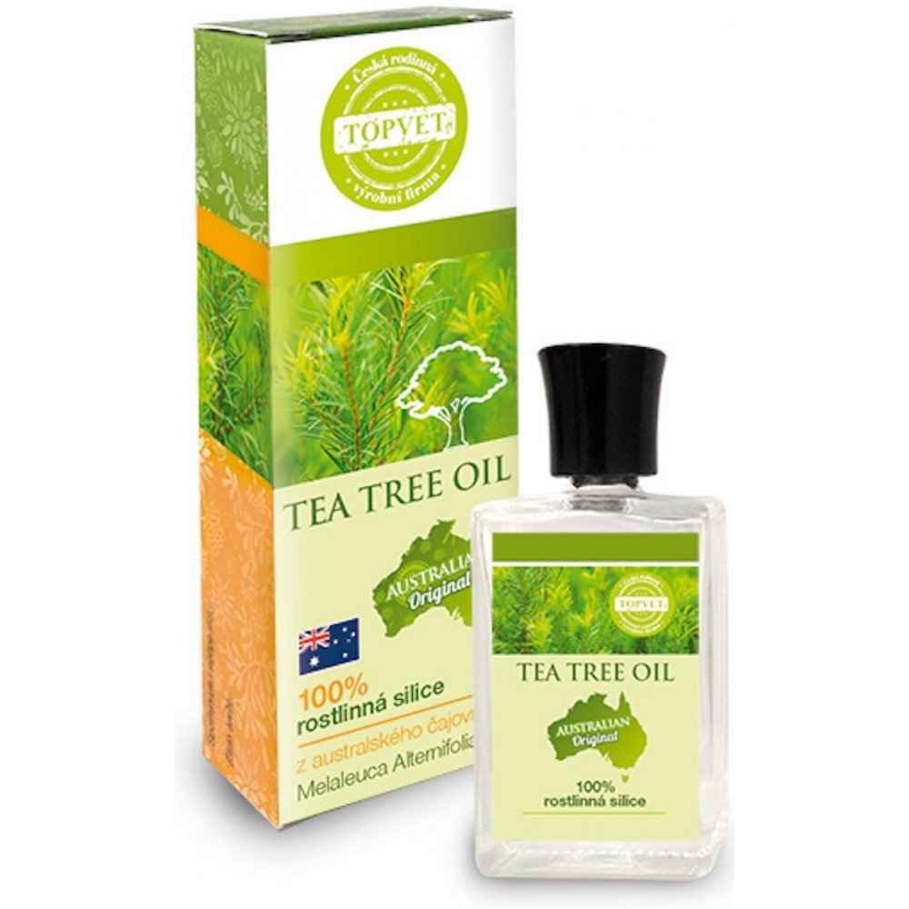 Topvet,Topvet Tea Tree oil 100% essential oil 10 ml,Topvet Tea Tree oil 100% silice 10 ml