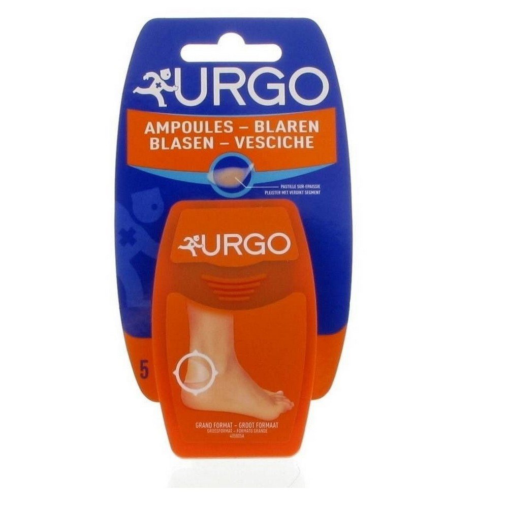 Urgo Heel Blisters 5pcs,Urgo Fersenblasen 5Stk