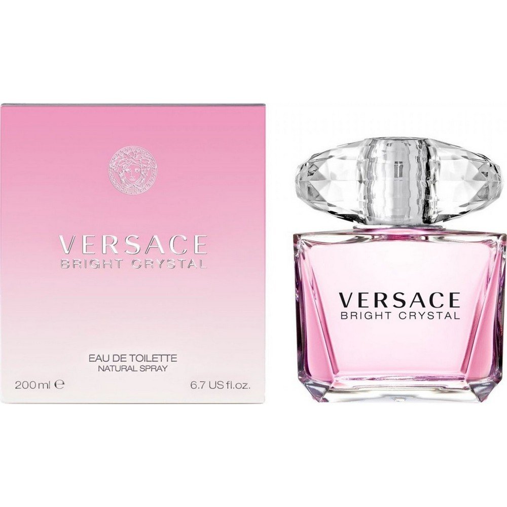 Gianni Versace S.p.A. ,Versace Bright Crystal eau de toilette for women 200 ml,Versace Bright Crystal toaletní voda dámská 200 ml