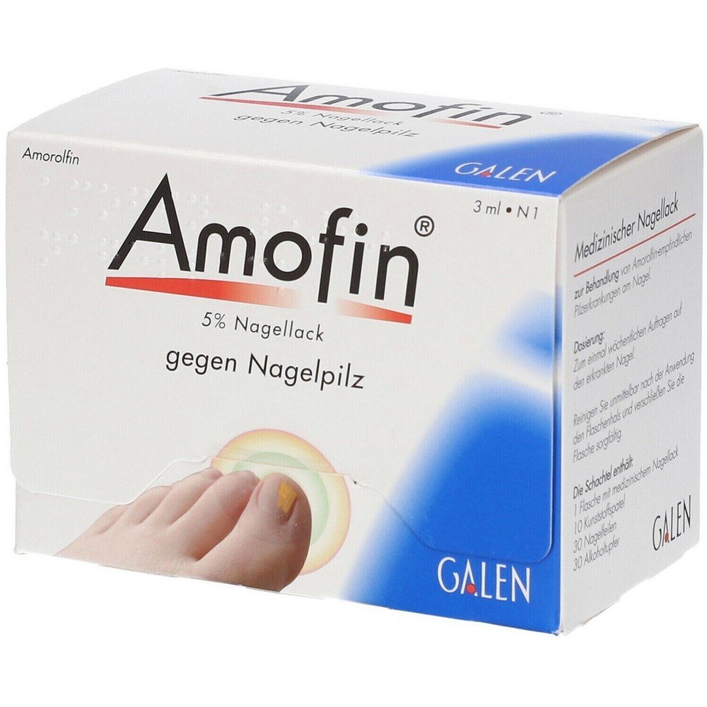 Amofin 5 % Nagellack 3 ml