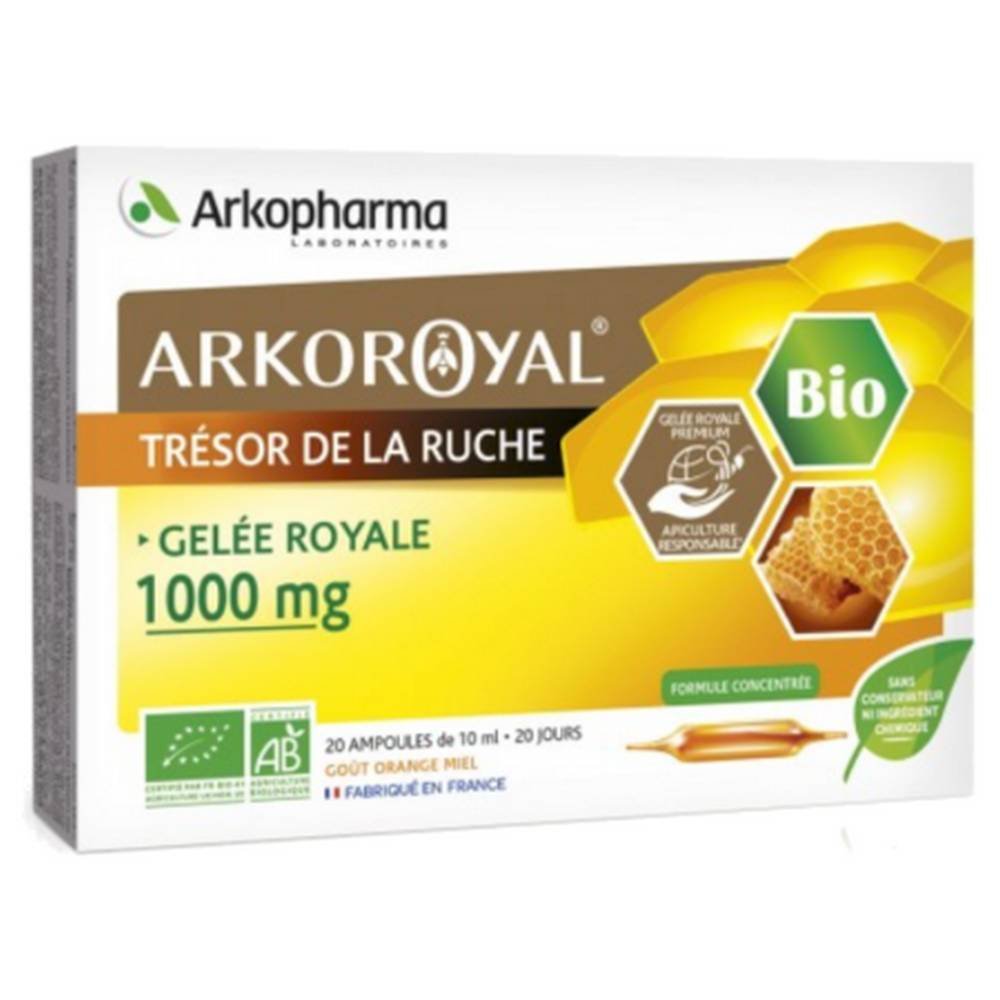 Arch Royal Royal Jelly 1000mg, 20, Arko Royal Gelée Royale 1000mg