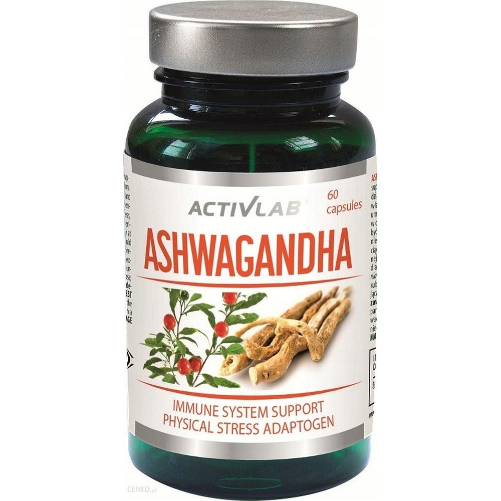 Activlab,Ashwagandha - ginseng for stress and fatigue,Ashwagandha– żeń-szeń na stres i zmęczenie