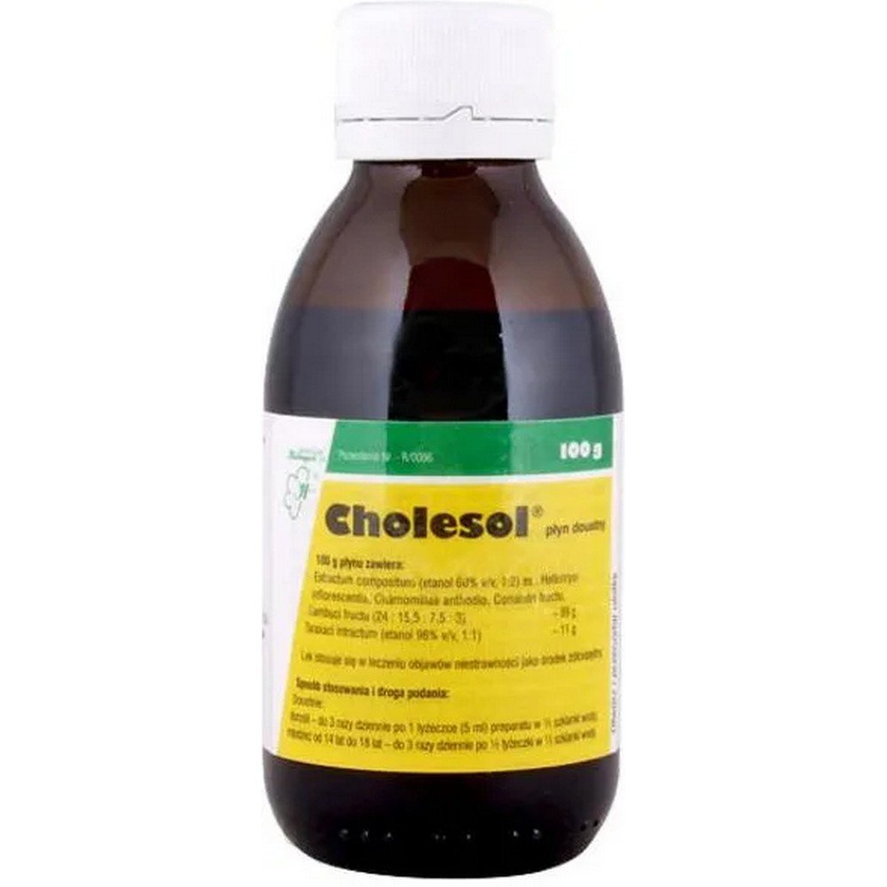 herbapol.poznan.pl,Cholesol liquid 100g,Cholesol płyn 100g