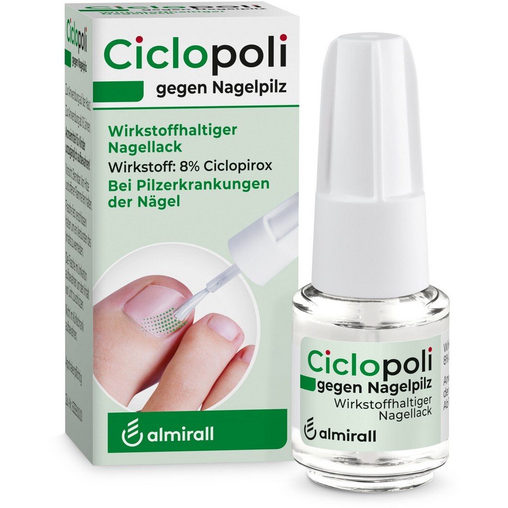 Ciclopoli against nail fungus 3.3 ml,Ciclopoli gegen Nagelpilz 3,3 ml