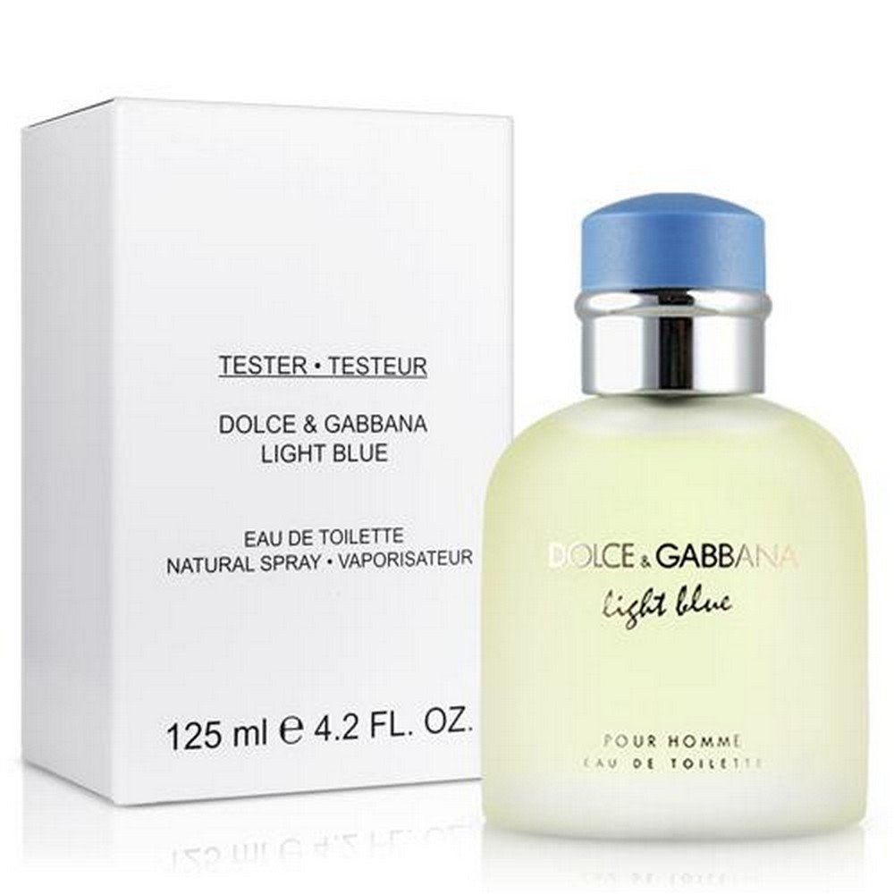 Dolce & Gabbana,Dolce&Gabbana Light Blue Pour Homme Eau de Toilette 125Ml TESTER,Dolce&Gabbana Light Blue Pour Homme Woda Toaletowa 125Ml TESTER
