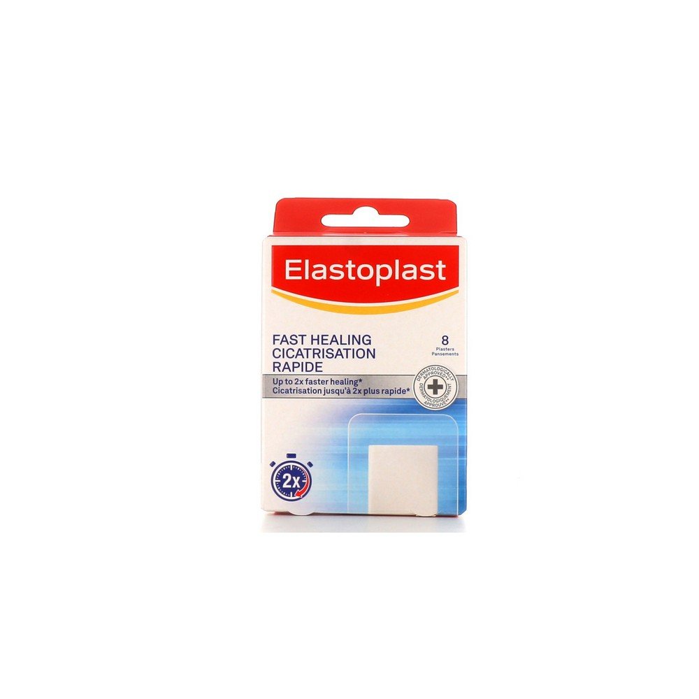 ELASTOPLAST FAST HEALING GEL 8 dressings,ELASTOPLAST GEL DE CIcatrisation RAPIDE 8 pansements