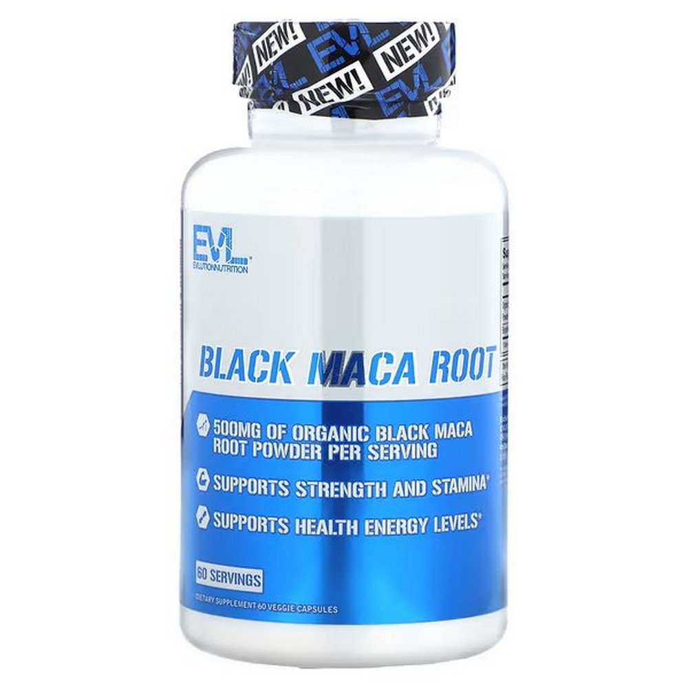 EVLution Nutrition, Black Maca Root, 60 Vegetable Capsules,EVLution Nutrition, Schwarze Maca-Wurzel, 60 pflanzliche Kapseln