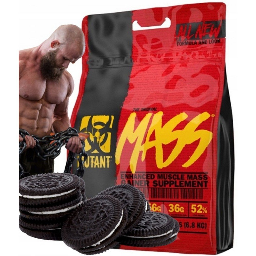 Gainer powder cake with cream Mutant 6800 g 6800 ml,Gainer ciasto w proszku z kremem Mutant 6800 g 6800 ml