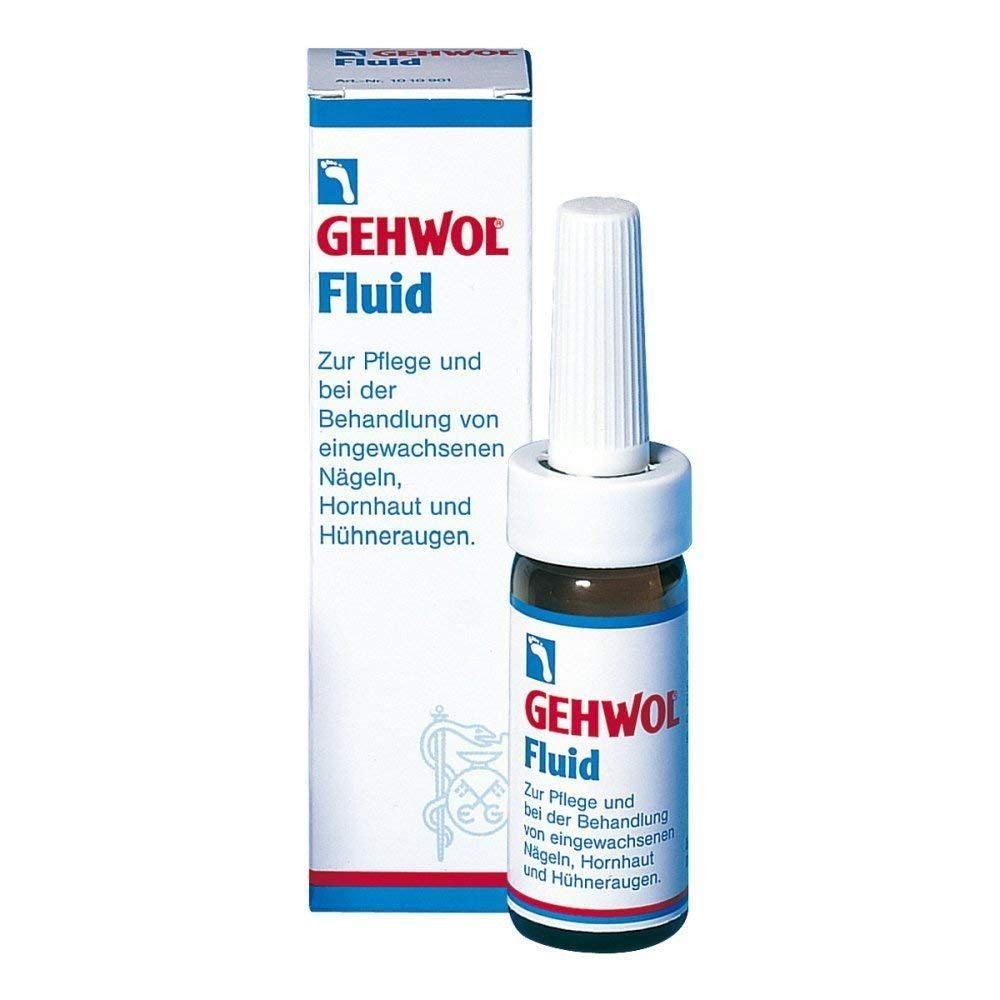 Gehwol Ingrown Nail Fluid, Calluses & Corns 15ml, Flüssigkeit für eingewachsene Nägel, Schwielen und Hühneraugen, 15 ml
