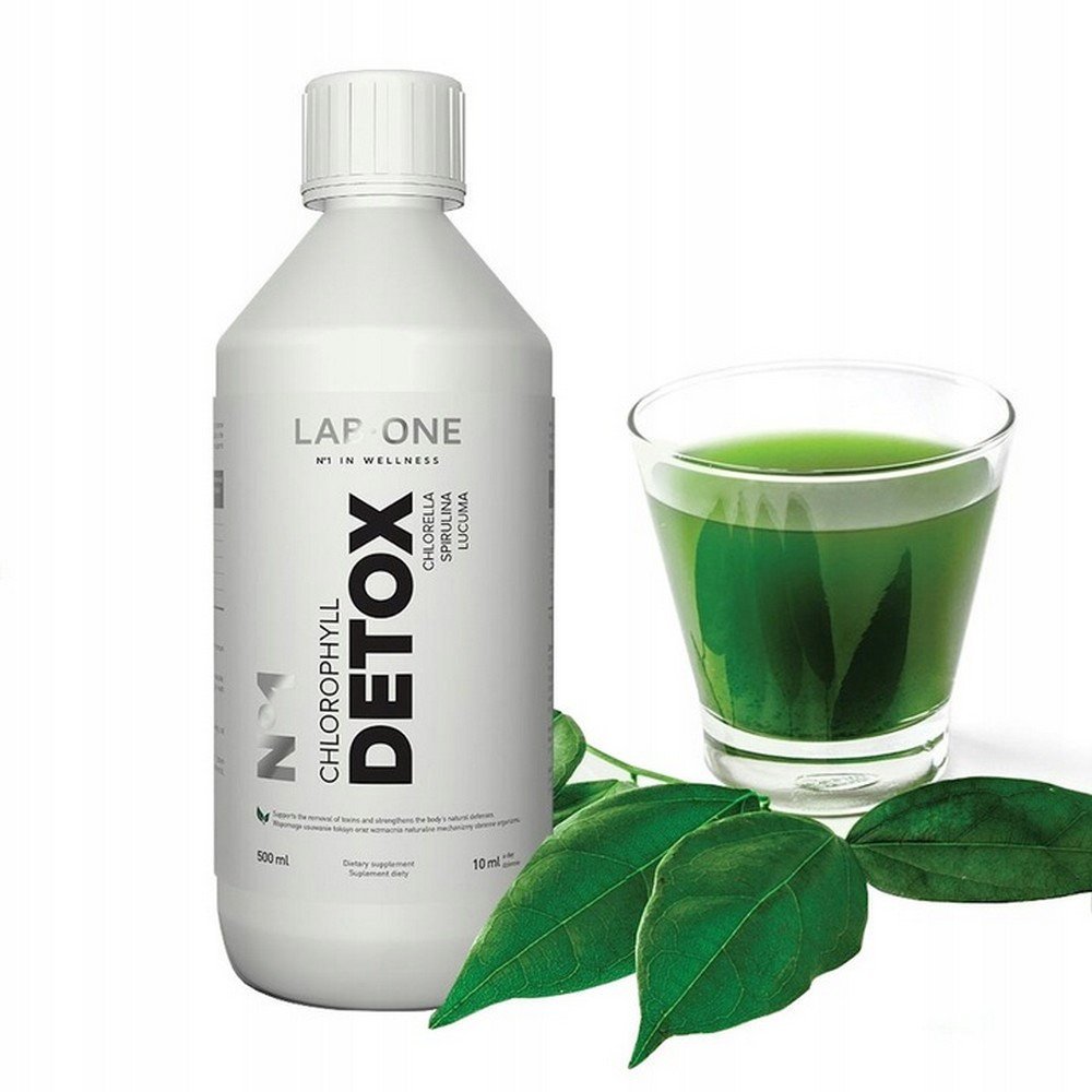Lab One, Chlorella Dietary supplement Detoxification and immunity,500,Chlorella Suplement diety Detoksykacja i odporność, 500