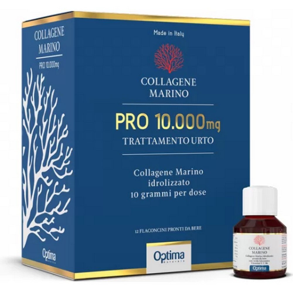 Marine Collagen Pro ,10000 Mg Shock Treatment, 12,Marine Collagen Pro, 10000 Mg Leczenie szokowe, 12,Optima Naturals