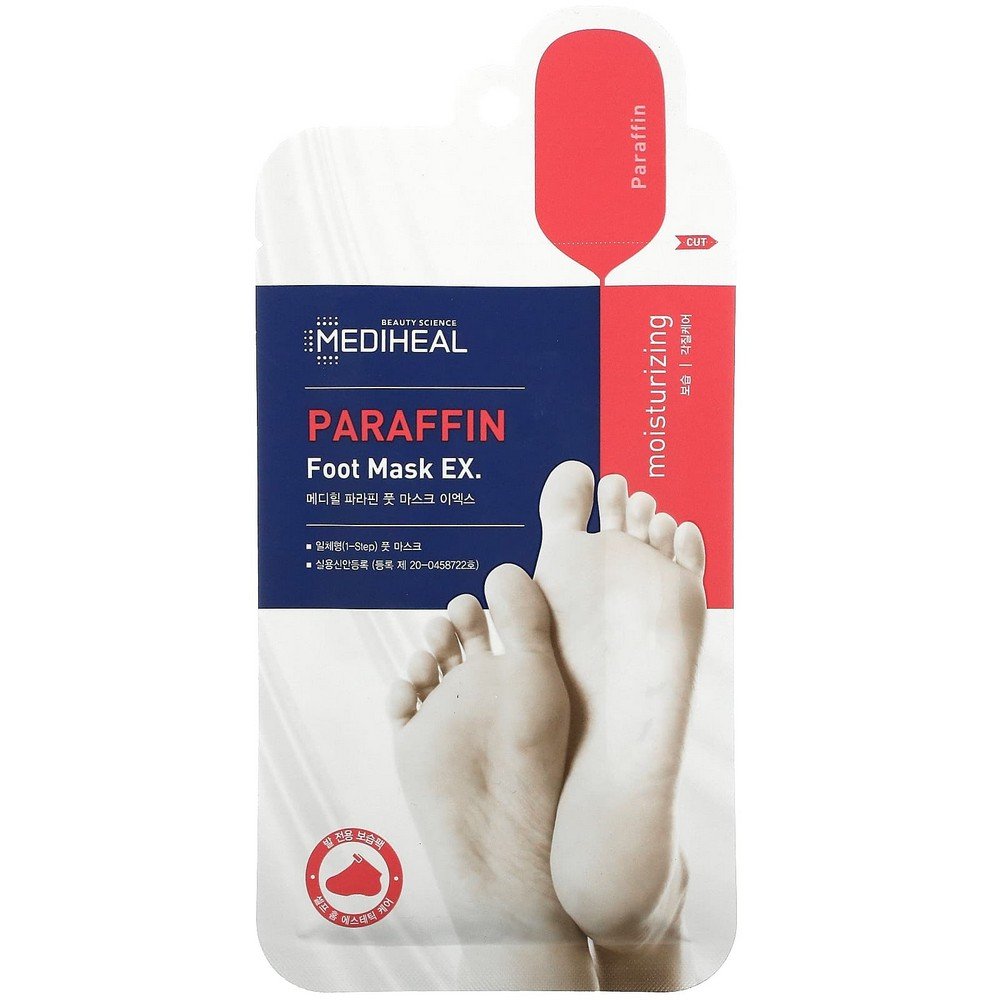 Mediheal, Paraffin Foot Mask EX, 1 Pair,Mediheal, Paraffin-Fußmaske EX, 1 Paar