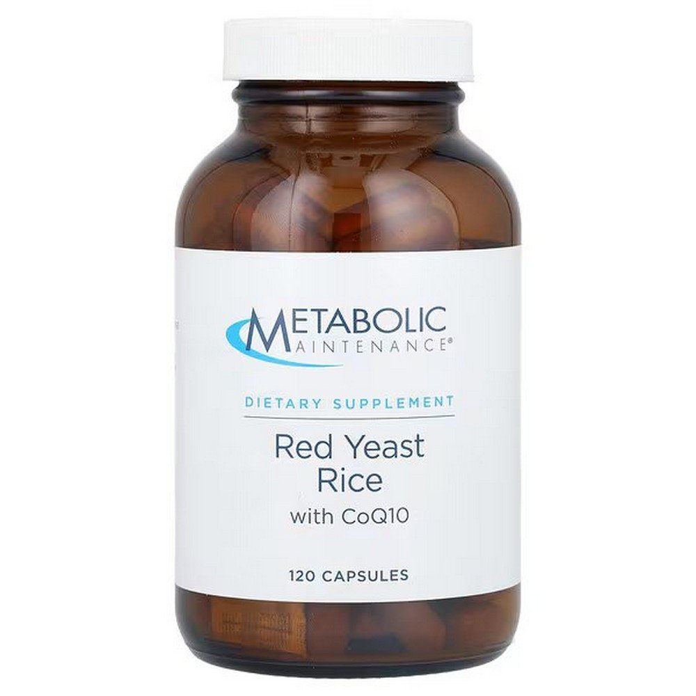 Metabolic Maintenance, Red Yeast Rice with CoQ10, red yeast rice with CoQ10, 120 capsules,Metabolic Maintenance, Red Yeast Rice with CoQ10, Rotschimmelreis mit CoQ10, 120 Kapseln