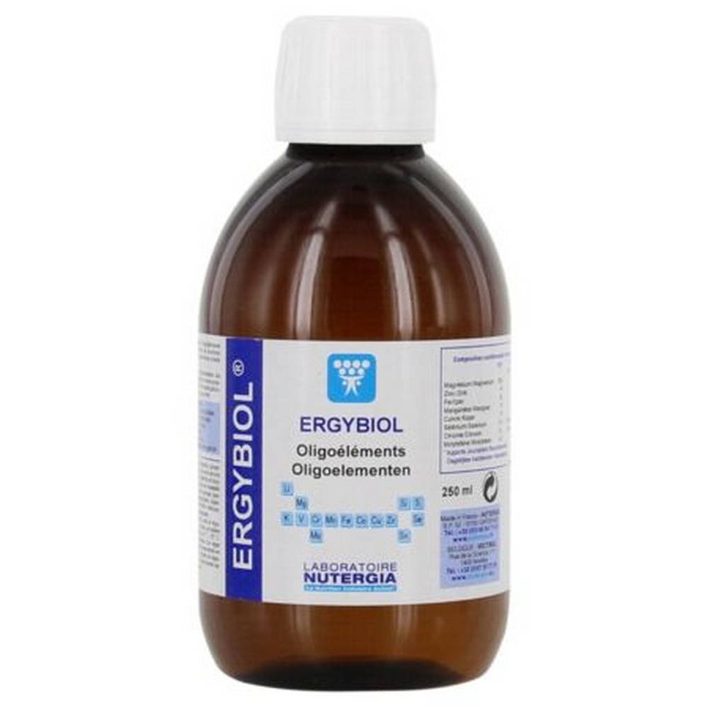 Minerals And Trace Elements Ergybiol, 250 ml, Minéraux Et Oligoéléments Ergybiol, 250 ml
