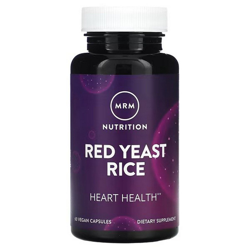 MRM Nutrition, Red Yeast Rice, 60 vegan capsules,MRM Nutrition, Roter Hefereis, 60 vegane Kapseln