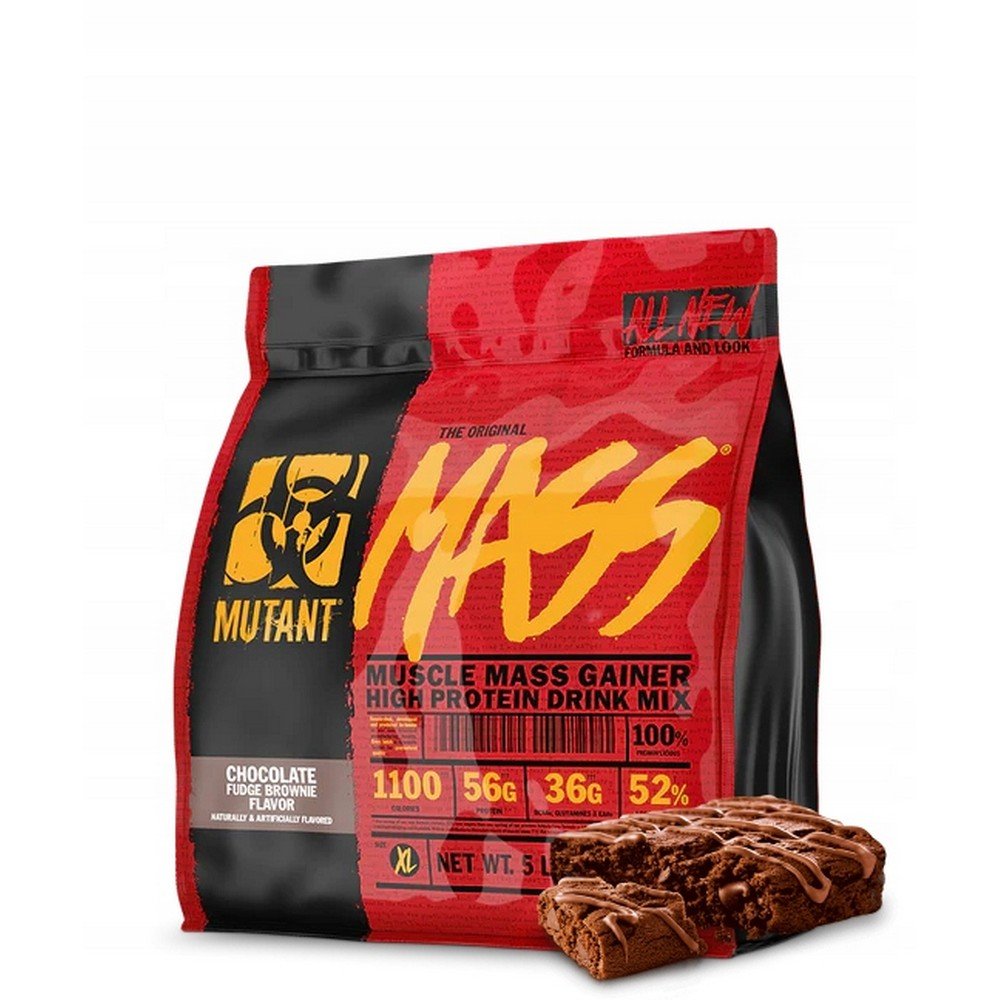 Mutant brownie powder gainer 2270 g 2270 ml,Odżywka w proszku Mutant Brownie 2270 g 2270 ml