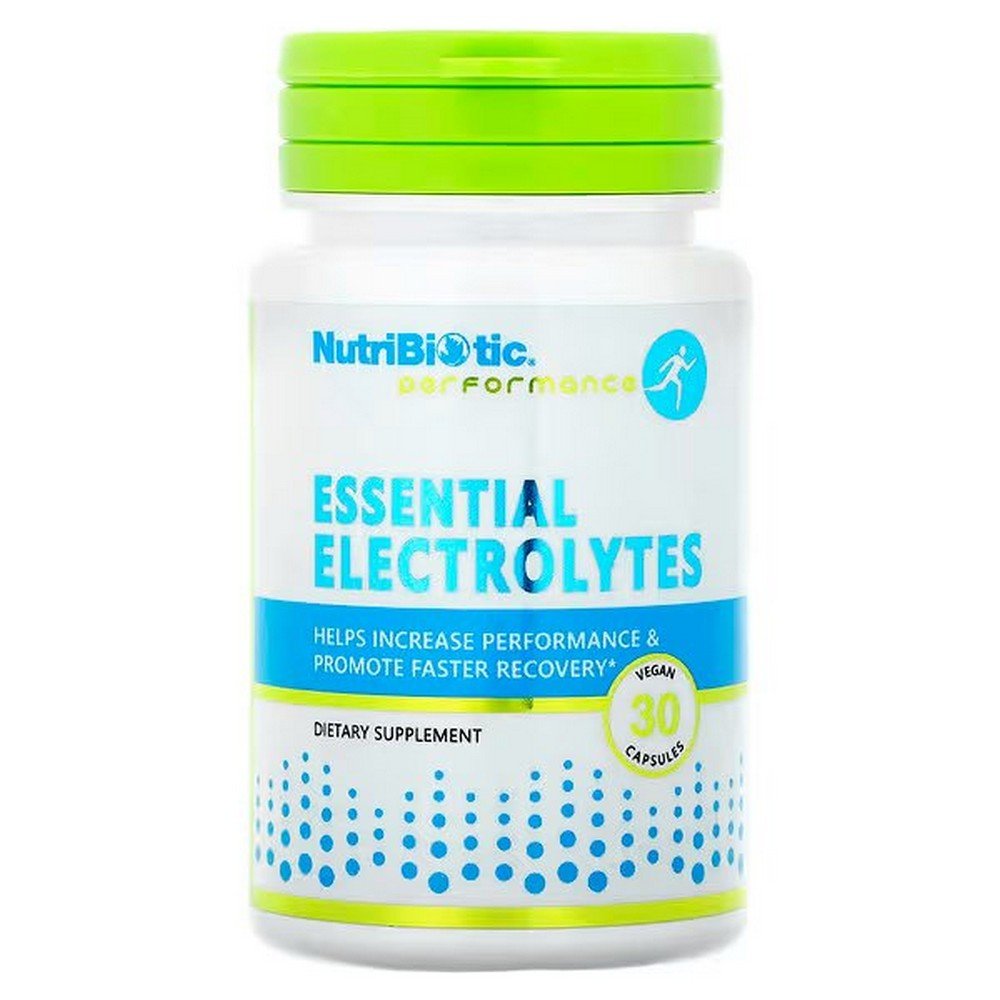 NutriBiotic, Performance, Essential Electrolytes, 30 vegan capsules,NutriBiotic, Performance, Essential Electrolytes, 30 vegane Kapseln