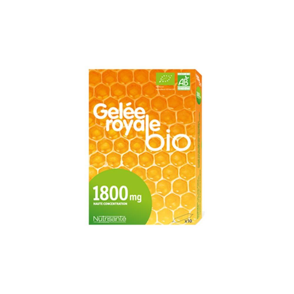 Nutrition Royal Jelly Bio, 10, Nutrisanté Gelée Royale Bio