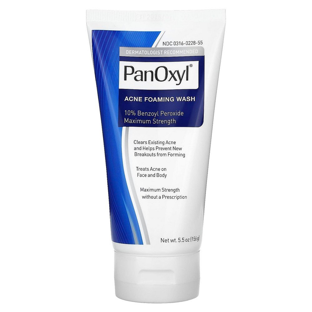 PanOxyl, Acne Foaming Wash, 5.5 oz (156 g),PanOxyl, Schäumender Akne-Gesichtsreiniger, 156 g (5,5 oz.)