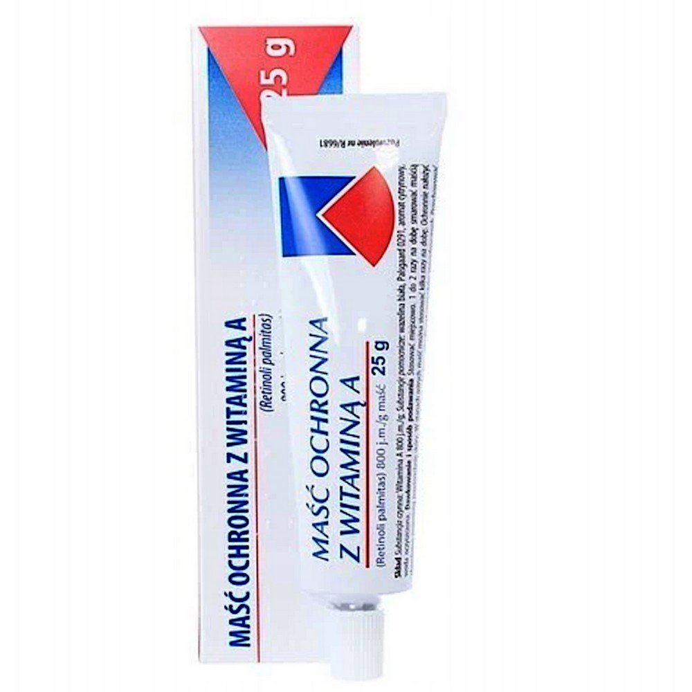 Hasco-Lek,Protective ointment with vitamin A Hasco-Lek 25g,Maść ochronna z witaminą A Hasco-Lek 25g