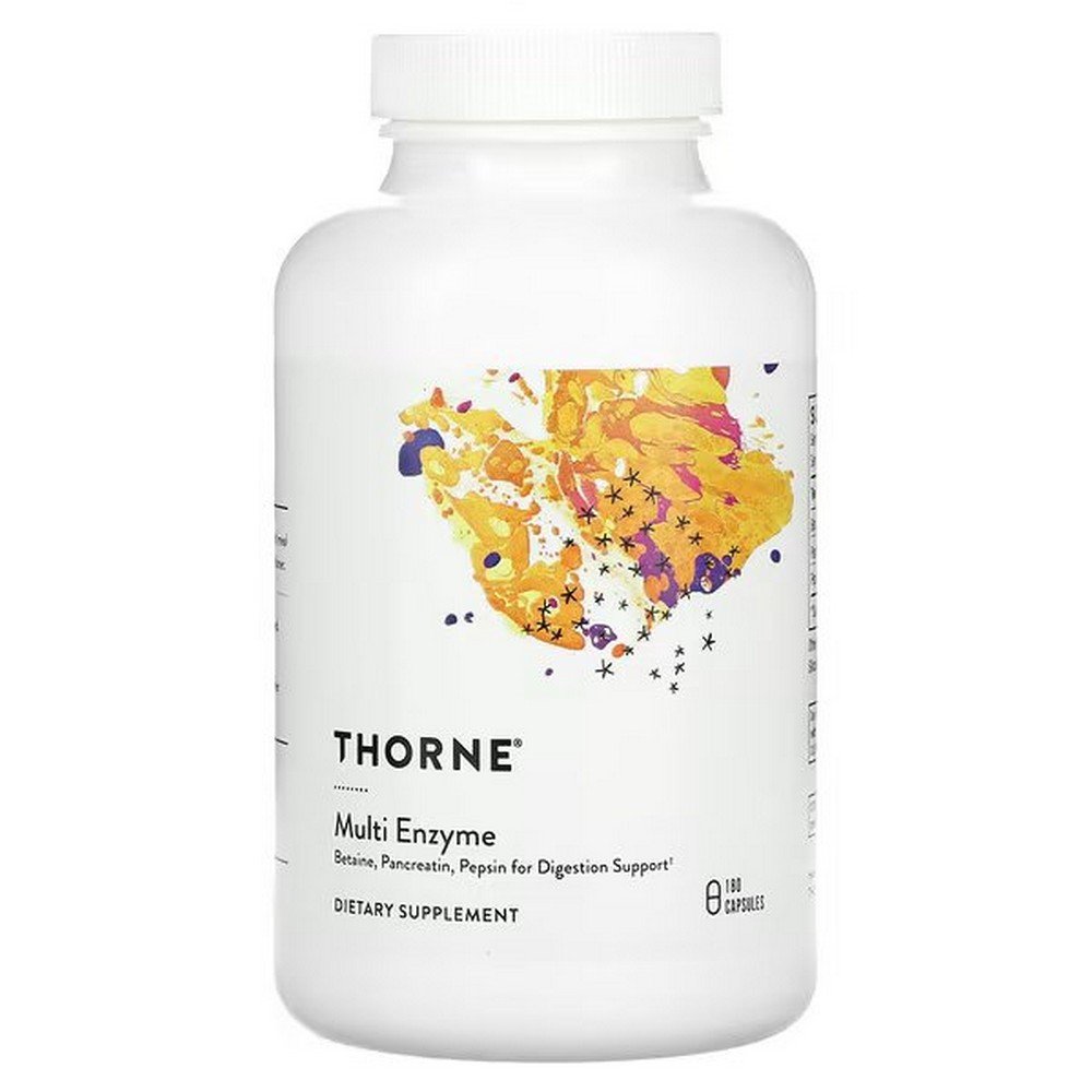 Thorne, Multi Enzymes, Multi-Enzymes, 180 capsules,Thorne, Multi Enzyme, Multi-Enzyme, 180 Kapseln