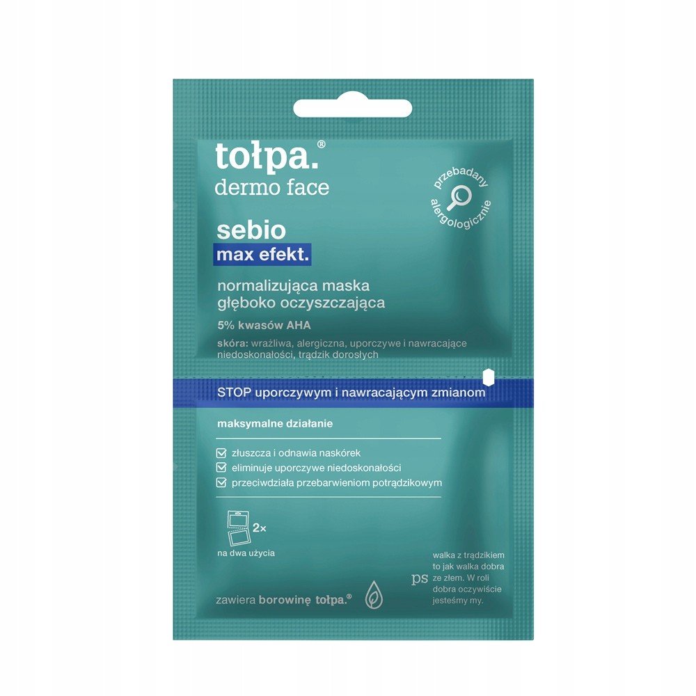Tołpa,Tołpa face cream mask 6 ml,Maseczka kremowa do twarzy Tołpa 6 ml
