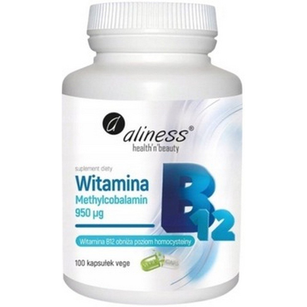 Aliness, Vitamin B12 100 capsules, Witamina B12 100 kapsułek
