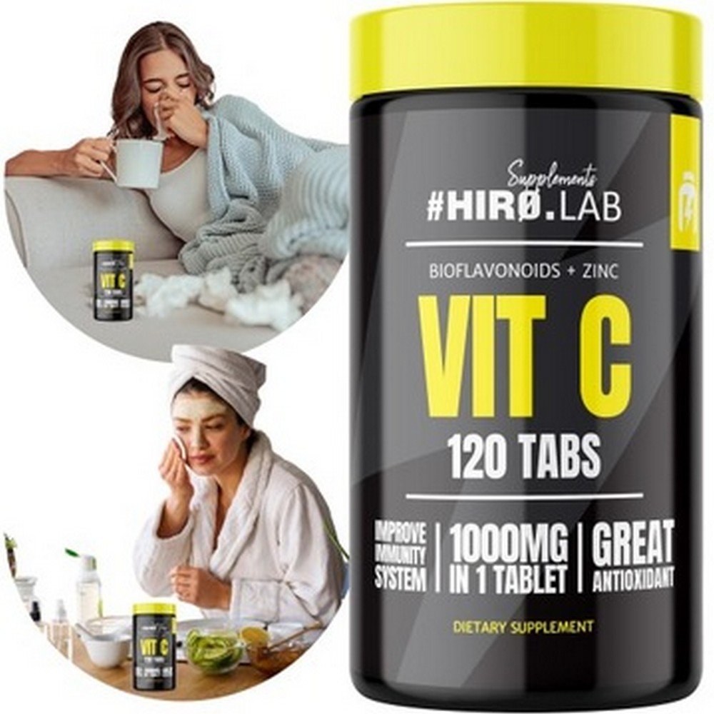 HIRO.LAB, Vitamin C - 120 Tabs., Witamina C - 120 tabl.