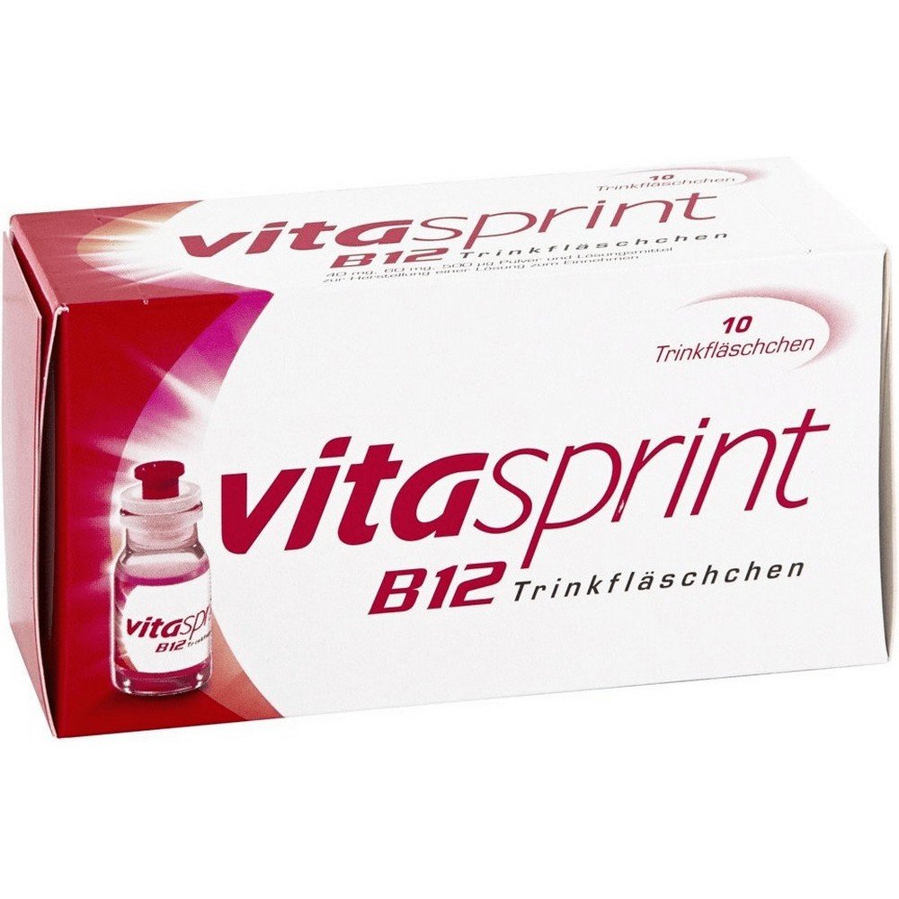 Vitasprint B 12 drinking ampoules 34 pieces.,Vitasprint B 12 Trinkampullen 34 Stk.
