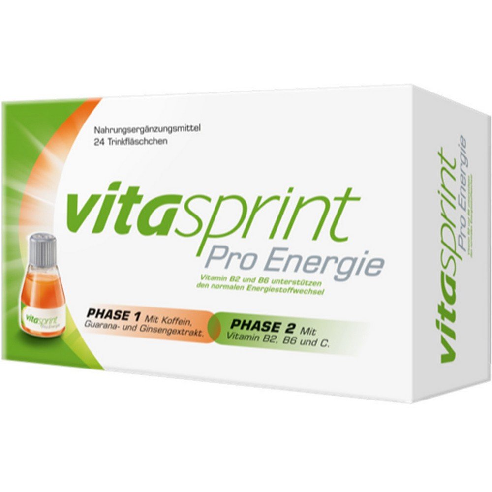Vitasprint Pro Energy Drinking Bottles 24 pcs.,Vitasprint Pro Energie Trinkfläschchen 24 Stk.