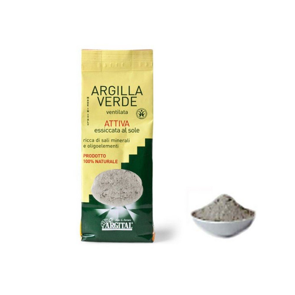Activated Ventilated Green Clay 500 G,Argilla Verde Ventilata Attivata 500 G