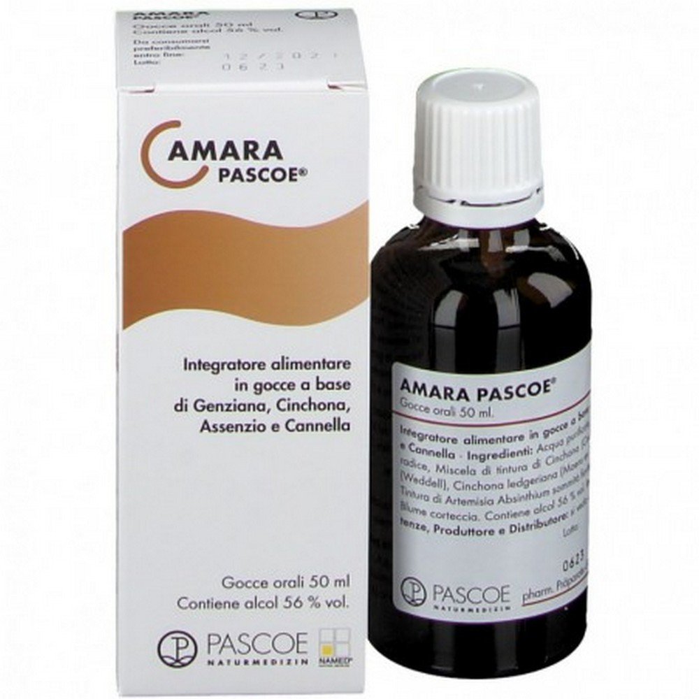 Amara-Pascoe Homeopathic Drops 50 ml,Amara-Pascoe Gocce Omeopatiche 50 ml,NAMED Srl