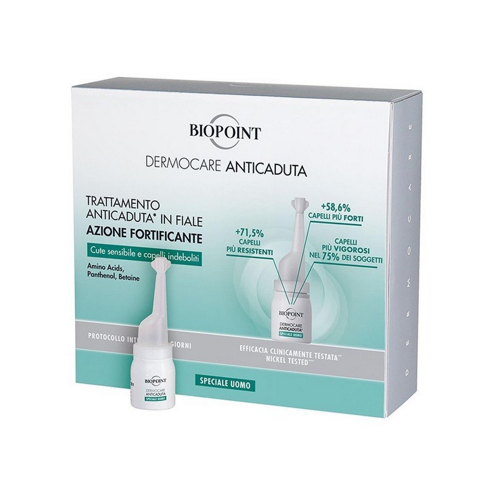 BIOPOINT - Dermocare - Anti Hair Loss Treatment Special For Men 20 Vials Of 6 Ml,BIOPOINT - Dermocare - Anti Hair Loss Treatment Special For Men 20 Vials Of 6 Ml,BIOPOINT