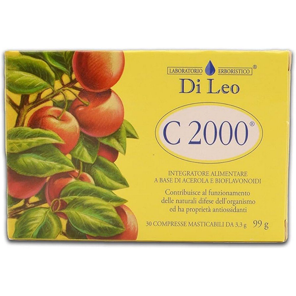 C 2000 30 Tablets Di Leo,C 2000 30 Tablets Di Leo