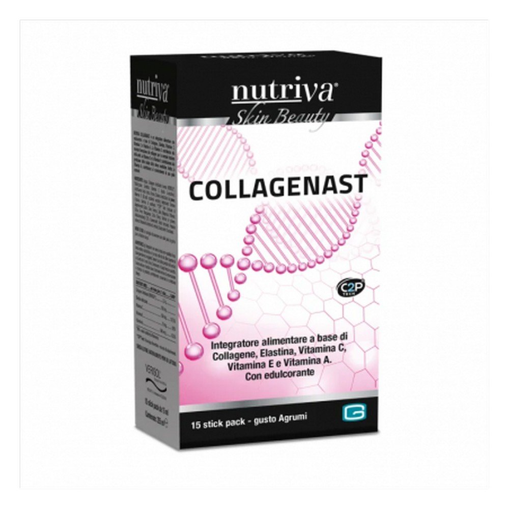 Collagenast - Skin Supplement 15 Stick Pack,Collagenast - Suplement dla skóry 15 sztuk w sztyfcie,NUTRIVA