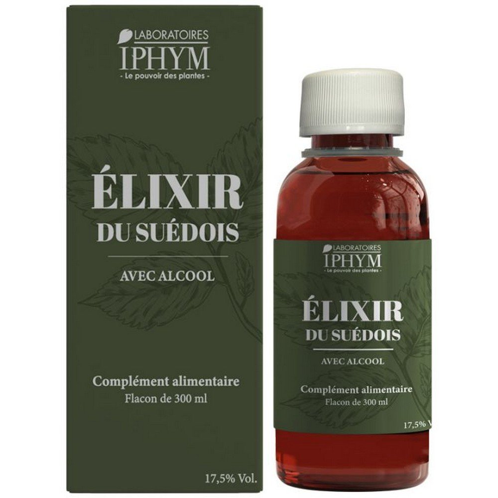Elixir of the Swedish Iphym 300 ml,Elixir de l'Iphym Suédois 300 ml