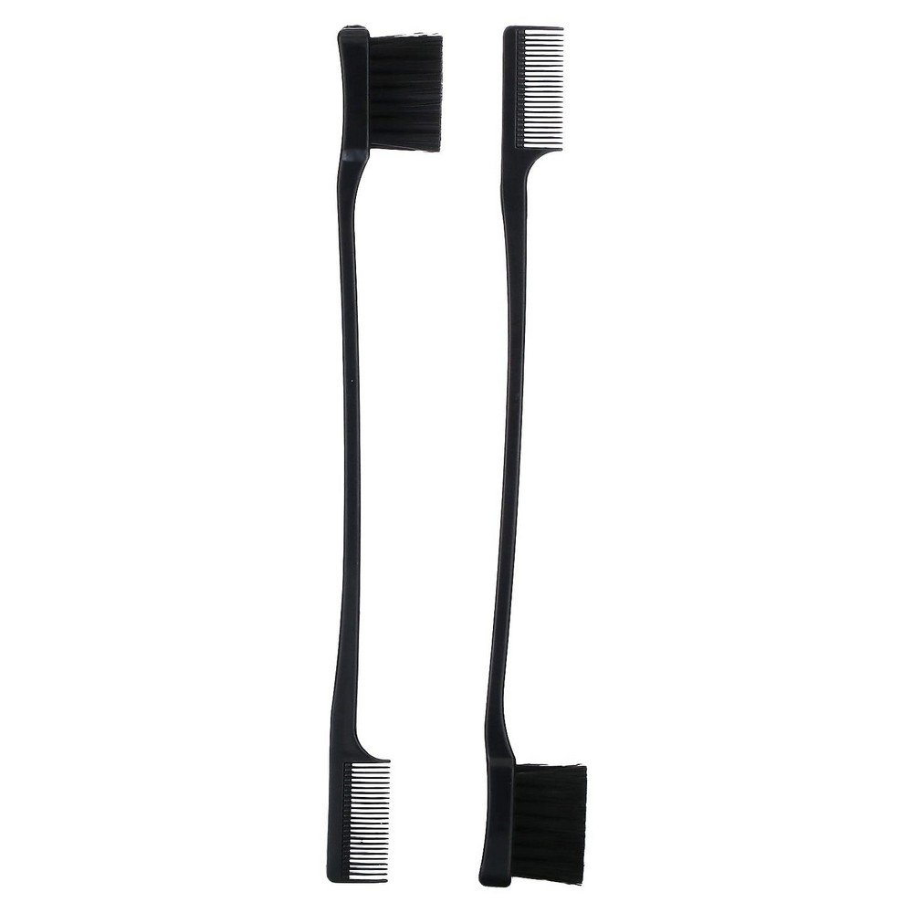 Kitsch, Dual Edge Brush & Comb, 2 Brushes,Kitsch, Dual Edge Brush & Comb, Doppelkantenbürste und -kamm, 2 Bürsten