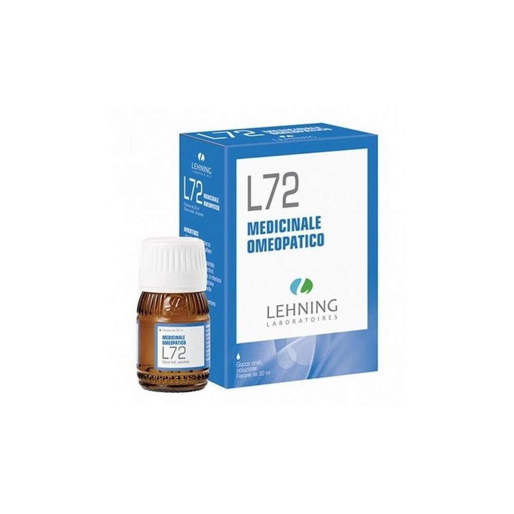 LEHNING - L72 - Homeopathic Remedy Drops 30 Ml,LEHNING - L72 - Homeopathic Remedy Drops 30 Ml,Laboratoires LEHNING