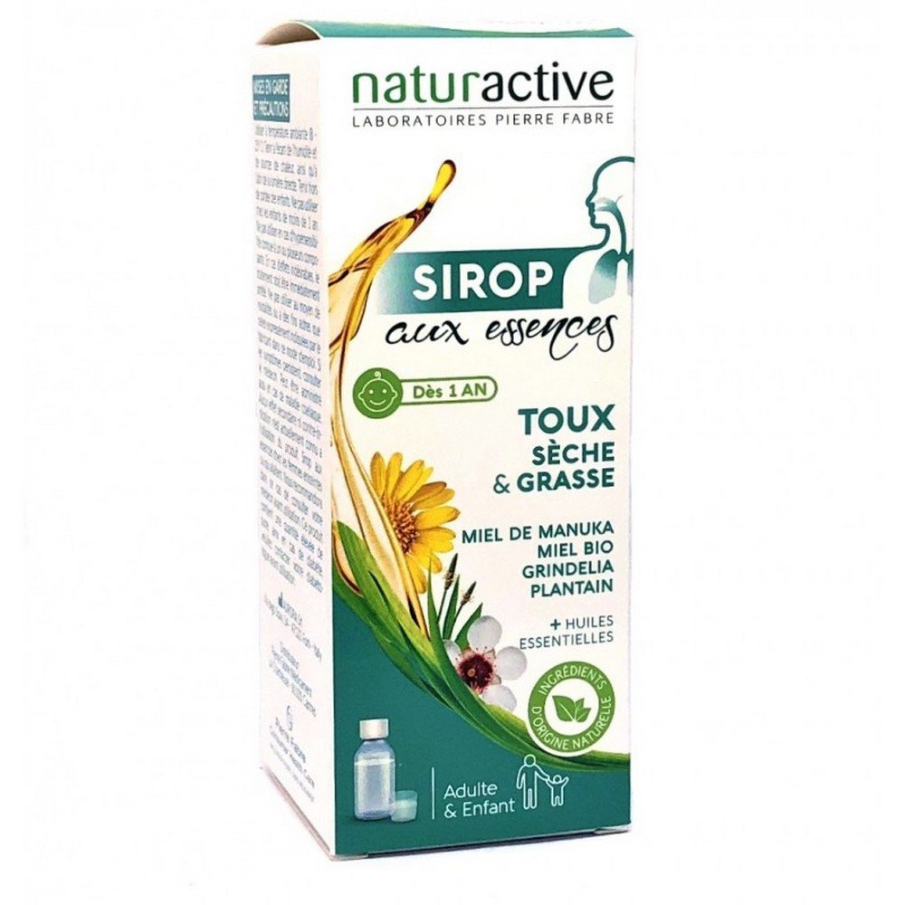 Naturactive essence syrup,Sirop d'essence Naturactive