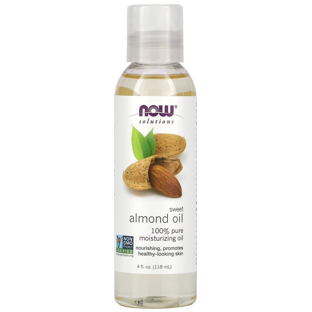 NOW Foods, Solutions, Sweet Almond Oil, 4 fl oz (118 ml),NOW Foods, Solutions, Sweet Almond Oil, Süßmandelöl, 118 ml (4 fl. oz.)
